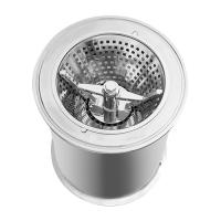 Built-in conical mill