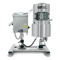 Tablet dust remover with metal detector